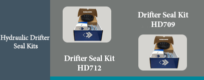 HD709 HD712 HYDRAULIC DRIFTER SEAL KIT