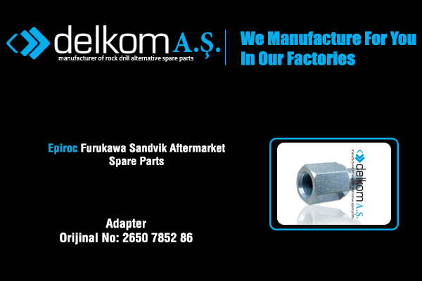 Adapteur Rock Drill Spare Parts