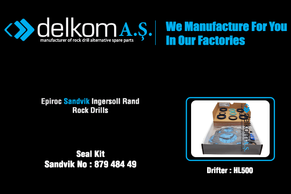 Kit d’étanchéité HL500 Rock Drill Spare Parts