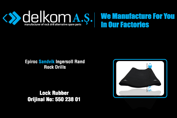 Caoutchouc de verrouillage