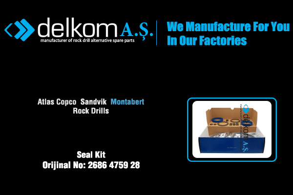 Kit d’étanchéité Rock Drill Spare Parts