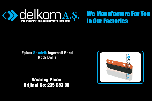 Деталь Износа Rock Drill Spare Parts