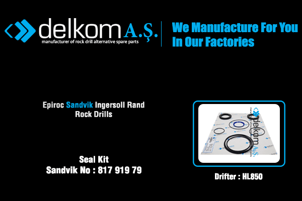 Набор Уплотнений HL850 Rock Drill Spare Parts