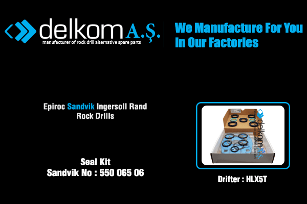 Набор Уплотнений HLX5T Rock Drill Spare Parts