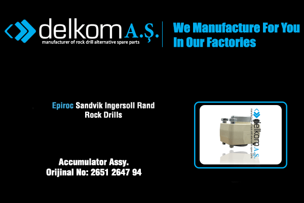 Аккумулятор в Сборе Rock Drill Spare Parts