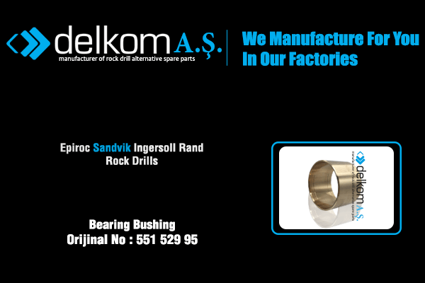 Втулка Подшипника Rock Drill Spare Parts