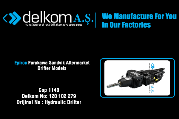 COP 1140 Rock Drill Spare Parts