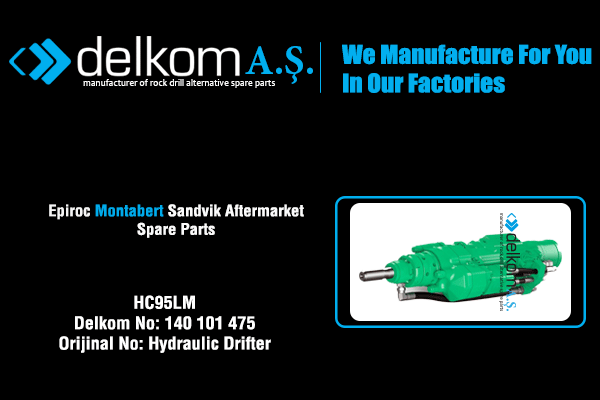HC95LM Rock Drill Spare Parts