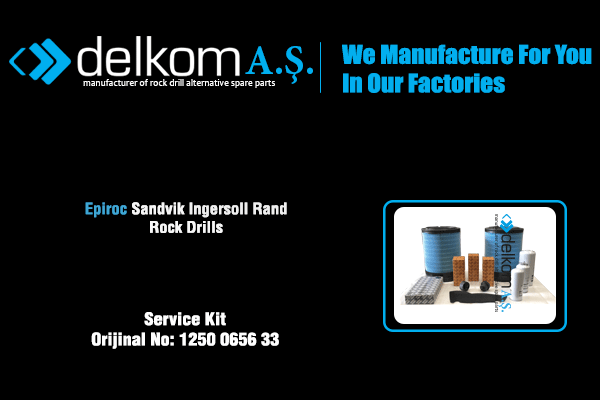Filtre Bakım Kiti Rock Drill Spare Parts