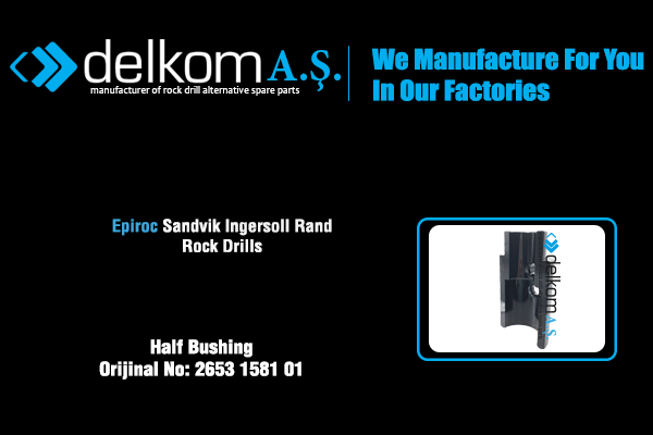 Rod Tutucu Çene Rock Drill Spare Parts