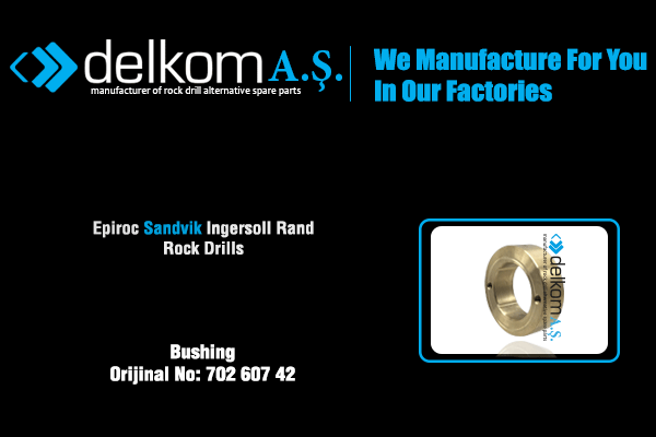 Şaft Dişli Kenar Pulu Rock Drill Spare Parts