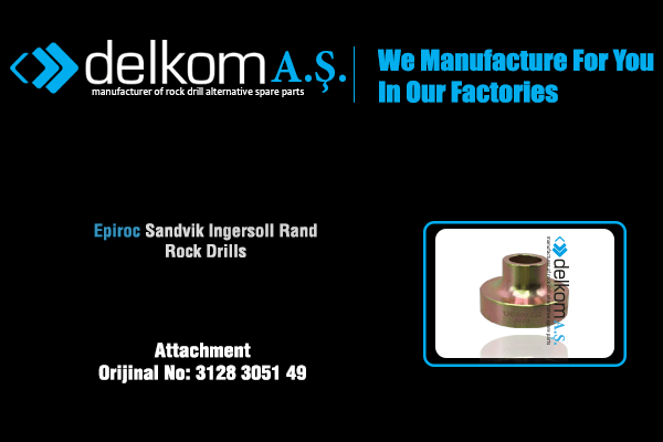 Halat Bağlantı Burcu Rock Drill Spare Parts