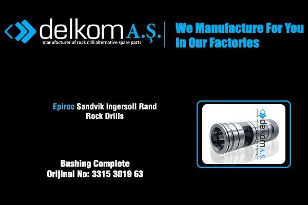 Kırıcı Uç Yatağı Komple Rock Drill Spare Parts