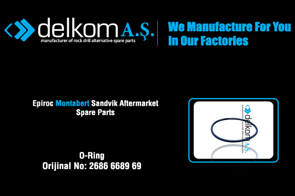 O-Ring Rock Drill Spare Parts