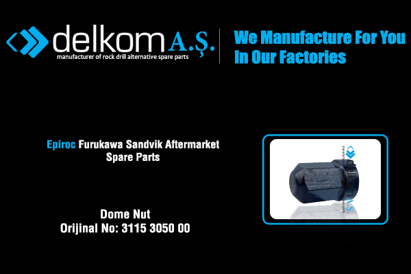 Ana Saplama Somunu Rock Drill Spare Parts