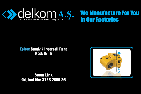 Ana Boom Üst Mafsalı Rock Drill Spare Parts