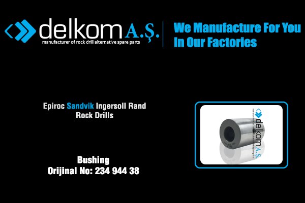 Zincir Dişli Burcu Arka Rock Drill Spare Parts