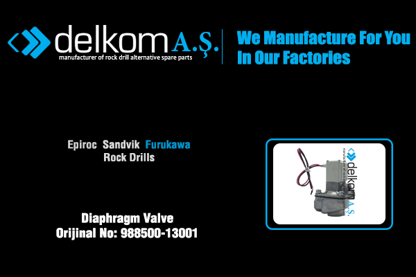 Patlak Valf Rock Drill Spare Parts