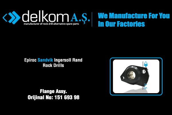 Ön Başlık Kapağı Komple Rock Drill Spare Parts