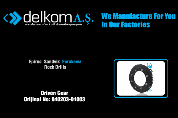 Kompresör İç Kaplini Rock Drill Spare Parts