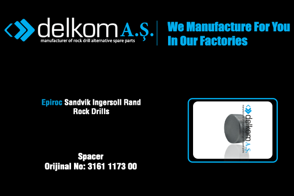 Mesafe Pulu Rock Drill Spare Parts
