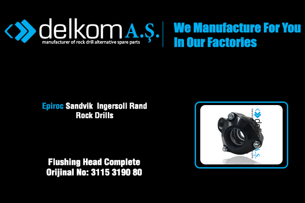 Hava Giriş Grubu Komple Rock Drill Spare Parts