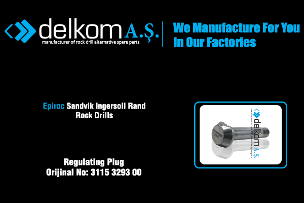 Darbe Ayar Valfi Rock Drill Spare Parts