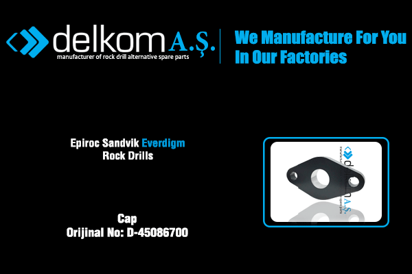 Ön Başlık Kapağı Rock Drill Spare Parts