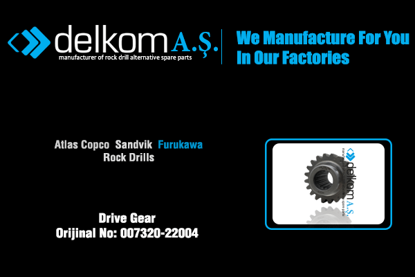 Hidromotor Dişlisi Rock Drill Spare Parts