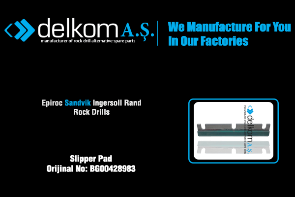 Robot Kol Slaytı Rock Drill Spare Parts
