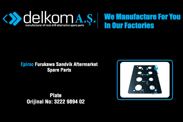 Valf Ünitesi Üst Pleyti