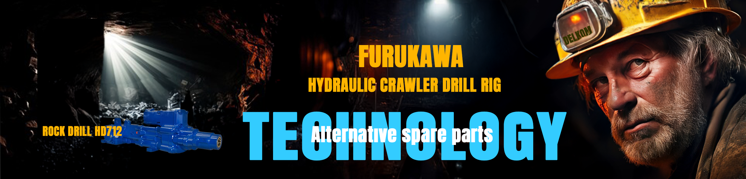 Furukawa Rock Drill and Drifter Parts