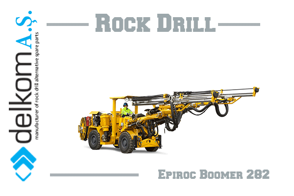 Epiroc boomer spare, Epiroc Cop drifter spare, Atlas Copco rock drill spare parts