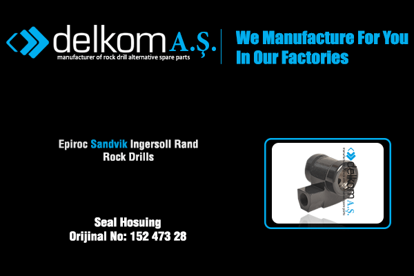Seal Housing Rock Drill Spare Parts