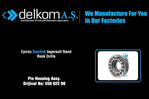 Pin Housing Assy. Rock Drill Spare Parts