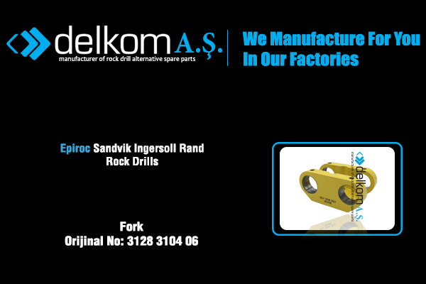 Fork Rock Drill Spare Parts