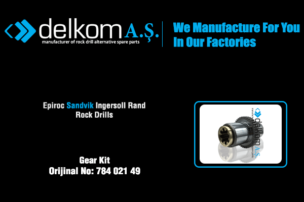 Gear Kit Rock Drill Spare Parts