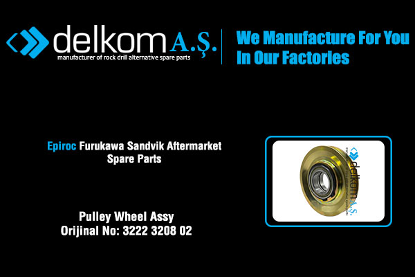 Pulley Wheel Assy Rock Drill Spare Parts
