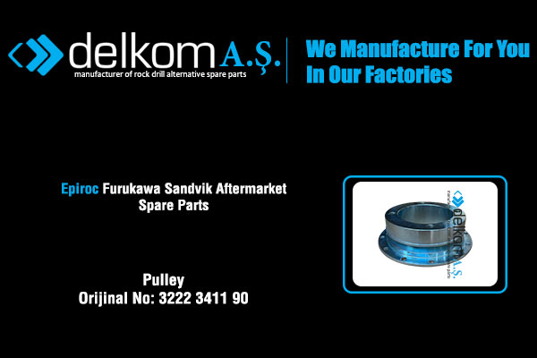 Pulley Rock Drill Spare Parts